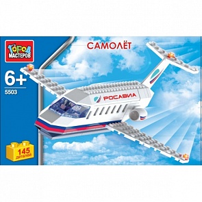 Конструктор - Пассажирский самолет (Город мастеров, AA-5503-Rsim)